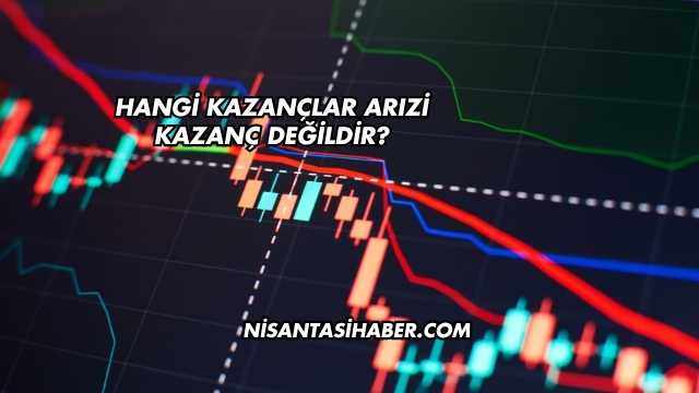 Hangi Kazançlar Arızi Kazanç Değildir?