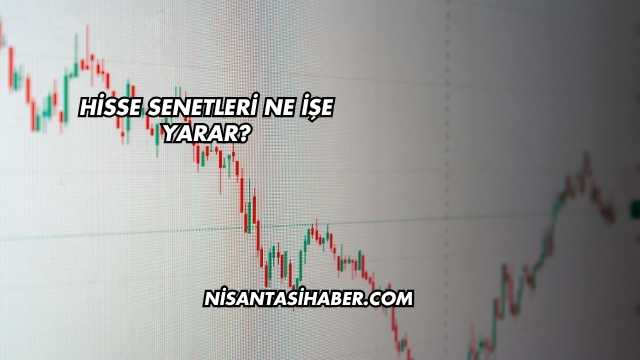 Hisse Senetleri Ne İşe Yarar?