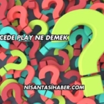 İngilizcede Play Ne Demek