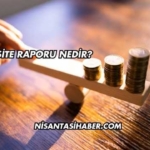 Kapasite Raporu Nedir?