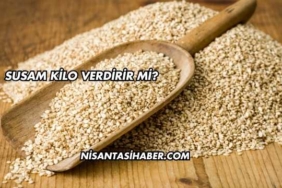 Susam Kilo Verdirir mi?