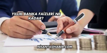 Yıllık Banka Faizleri Ne Kadar?