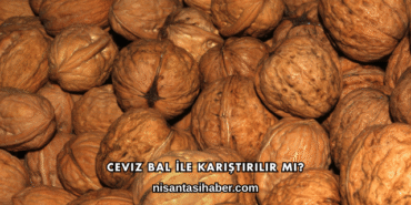 Ceviz Bal İle Karıştırılır mı?