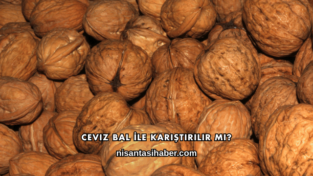Ceviz Bal İle Karıştırılır mı?