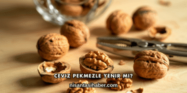 Ceviz Pekmezle Yenir mi?