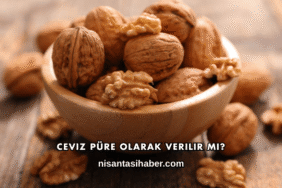 Ceviz Püre Olarak Verilir mi?