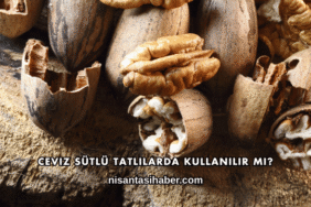 Ceviz Sütlü Tatlılarda Kullanılır mı?