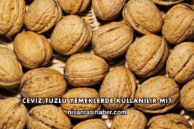 Ceviz Tuzlu Yemeklerde Kullanılır mı?