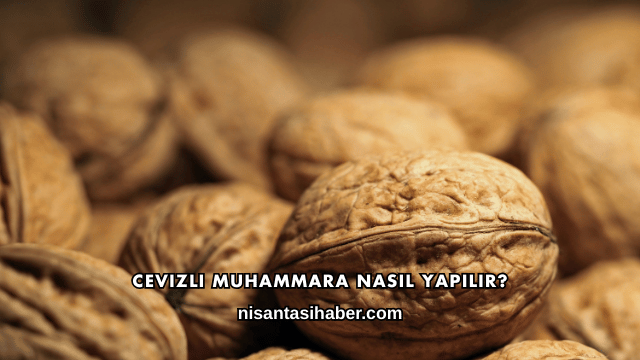 Cevizli Muhammara Nasıl Yapılır?