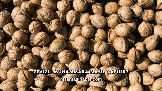 Cevizli Muhammara Nasıl Yapılır?
