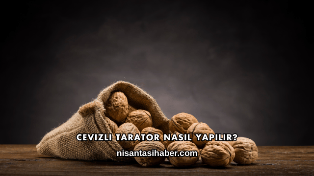 Cevizli Tarator Nasıl Yapılır?