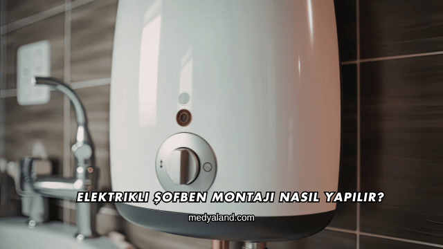 Elektrikli Şofben Montajı Nasıl Yapılır?