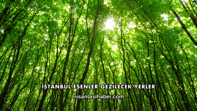İstanbul Esenler Gezilecek Yerler
