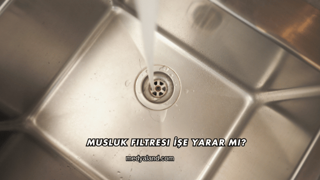 Musluk Filtresi İşe Yarar mı?