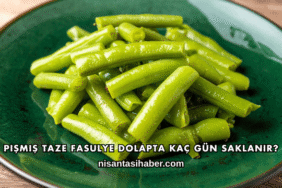 Pişmiş Taze Fasulye Dolapta Kaç Gün Saklanır?