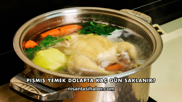 Pişmiş Yemek Dolapta Kaç Gün Saklanır?