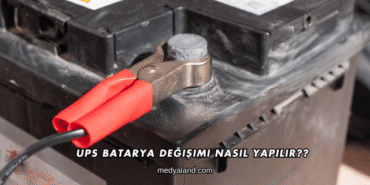 UPS Batarya Değişimi Nasıl Yapılır?